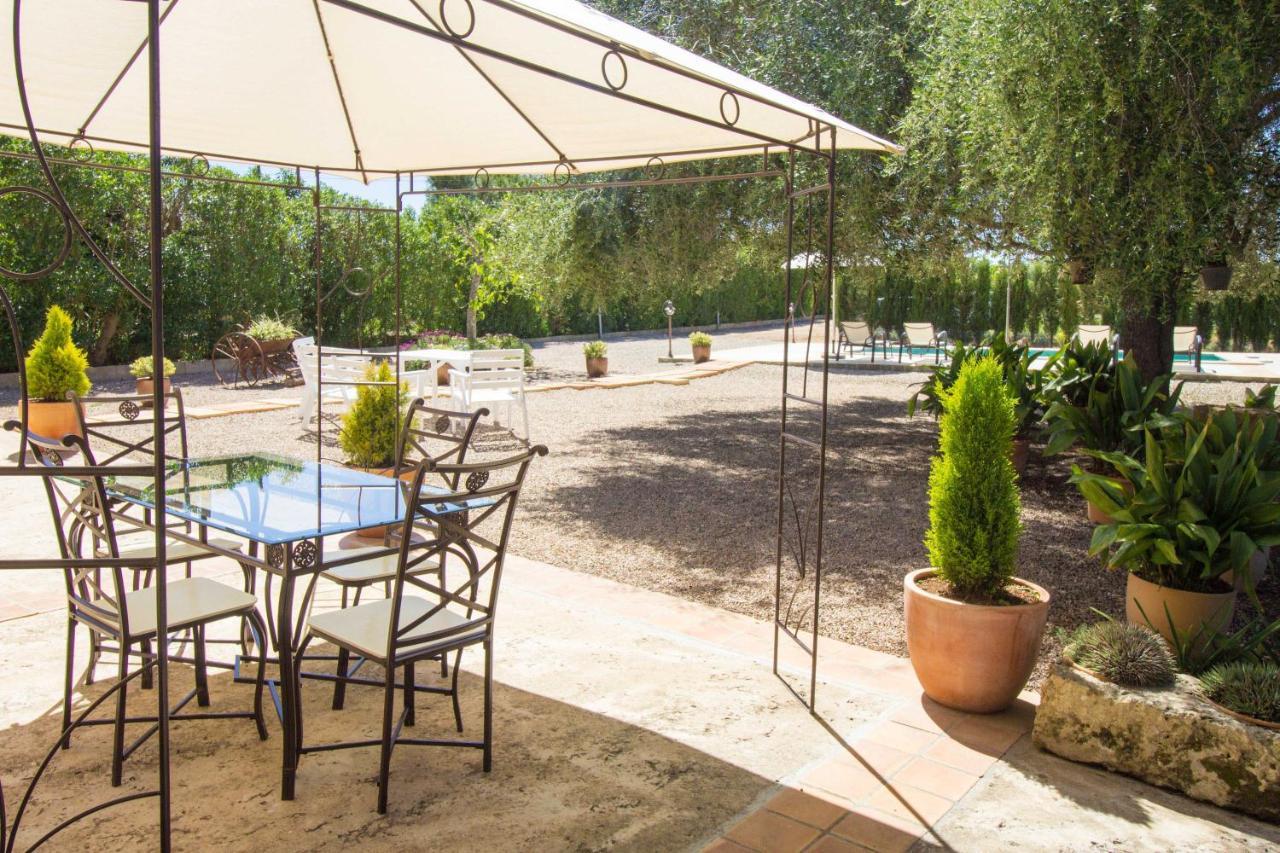 Preciosa Finca Rustica Con A/C Y Piscina Exclusiva Algaida Kültér fotó