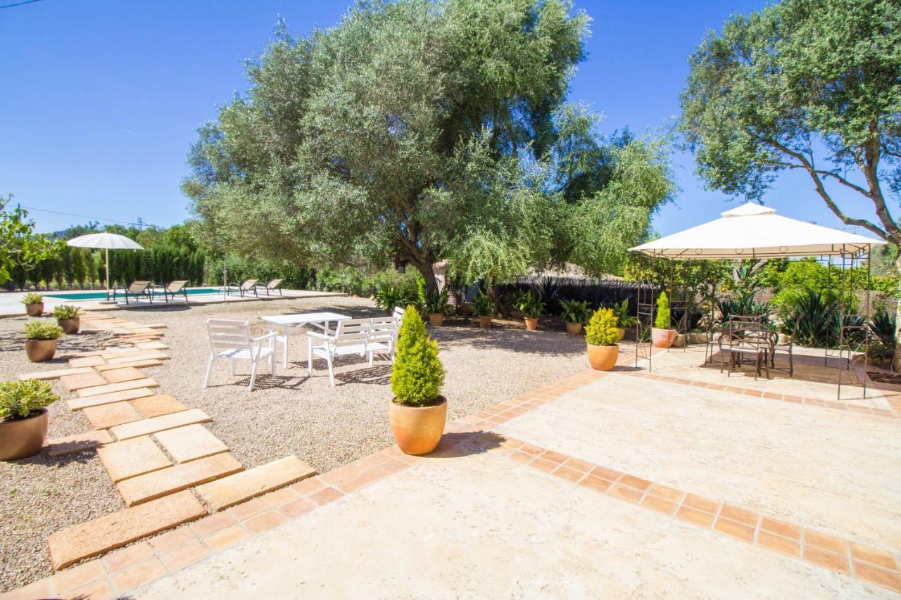 Preciosa Finca Rustica Con A/C Y Piscina Exclusiva Algaida Kültér fotó